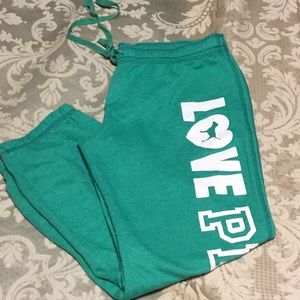 Victoria Secret love pink sweatpants